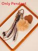 Miu Heart Plush Bag Pendant With Handmade Craft For Summer 2025 Trendy Urban Look