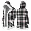 Men's Casual Plaid Print Jacket Fall Winter Outerwear for Everyday Wear