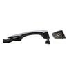 1Pcs Chrome Exterior Outside Door Handle Rear Left or Right For 2016 2017 2018 2019 2020 Kia Sorento 82661-C5010, 82651-C5010