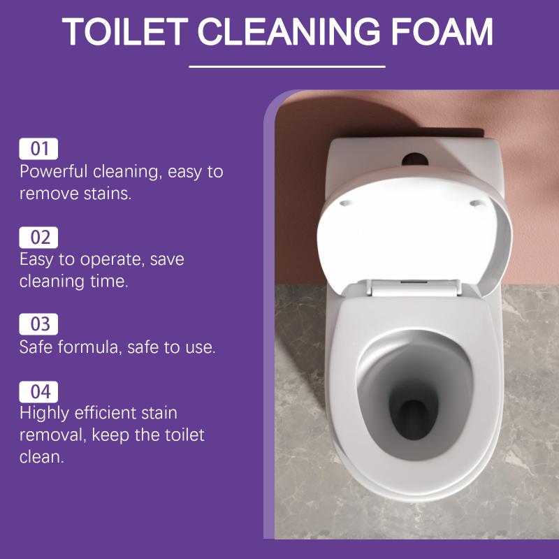 Toilet Cleaning Powder Strong Deodorizing Power Long Lasting Fresh Scent Effective Stain Remover for Home Bathroom