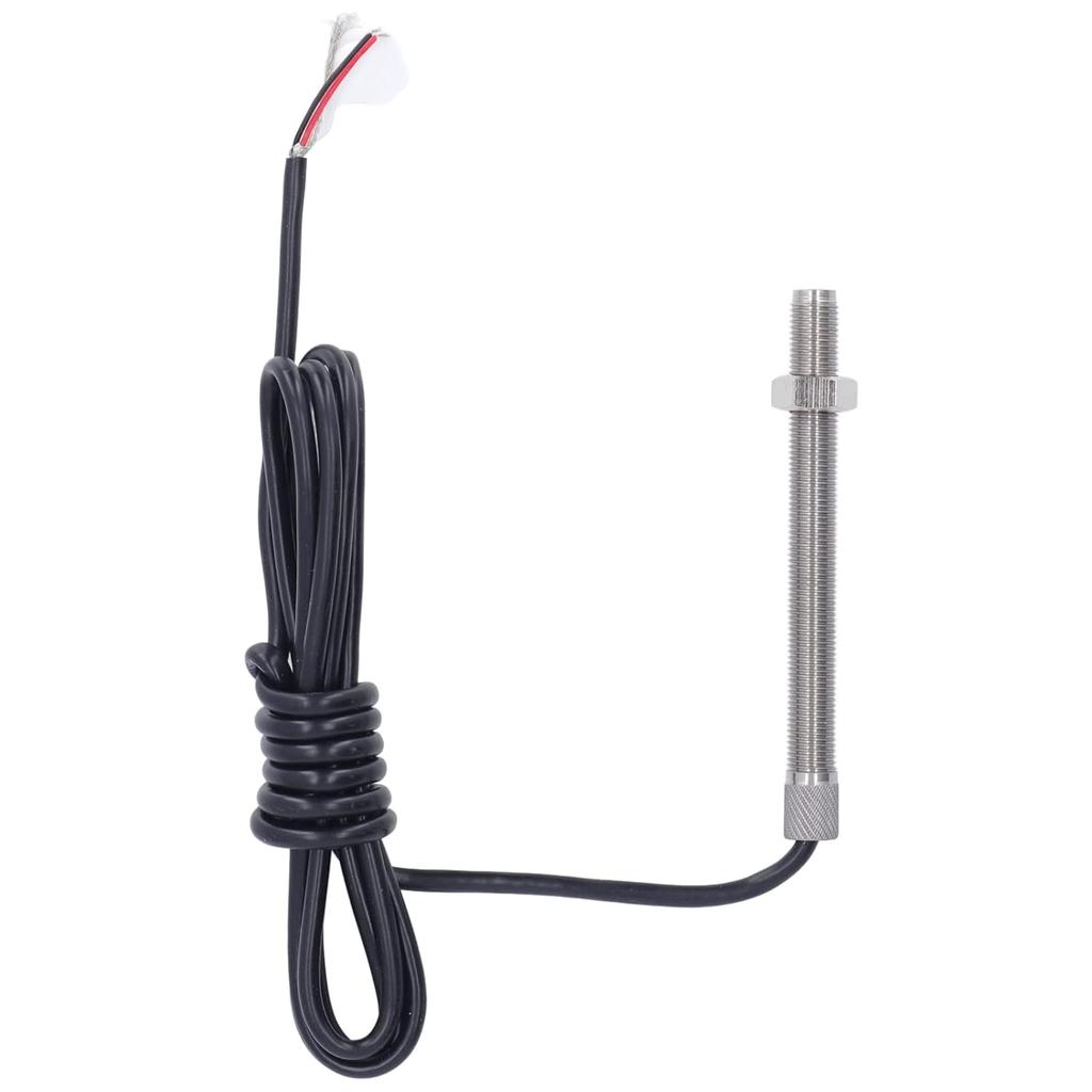 Generator Magnetic Pickup Speed Sensor, -55C to 105C, 3/8-24UNF-2A, Stainless Steel, Generator Use