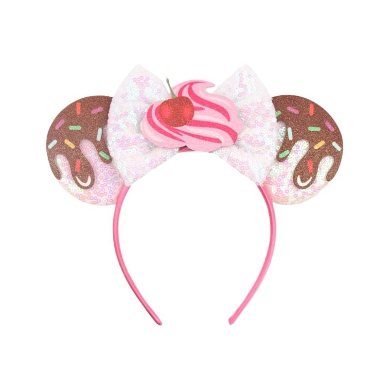 Character Design Sparkling Embellishments Hair Accessories For Holiday Birthday Parties Kids Adjustable Comfortable Stretchy Headwear