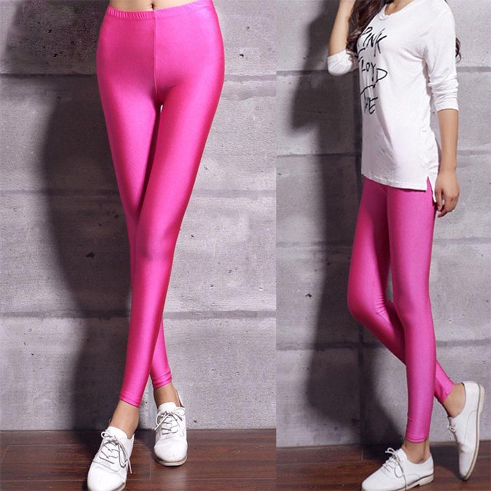 Soft Spandex Candy Color Elasticità Lady Donna Leggings fluorescenti  Workout Pantaloni Slim Pantaloni acquista in modo economico — spedizione  gratuita, recensioni reali con foto — Joom