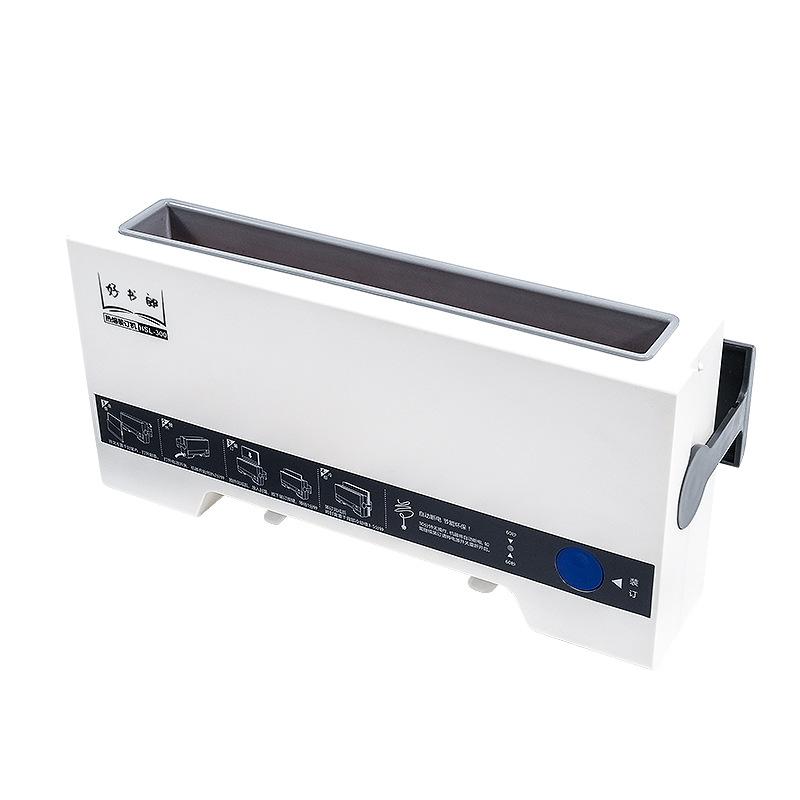 

A4 Office Hot Melt Binding Machine Small Automatic Gluing Home Binding Machine 4Mm Thermal Fusion Cover For Document Finishing (As shown-6730)-