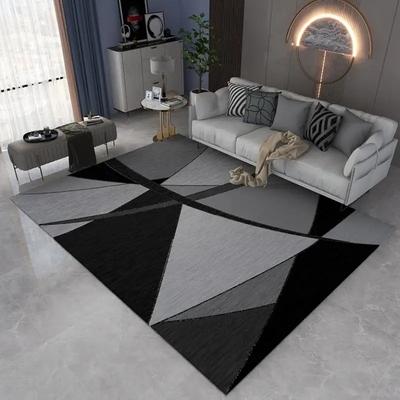 Nordisch Geometrisch Minimalistisch Tapijt Voor Huisdecoratie, Antislip En Vuilafstotende Vloermat Voor Woonkamer En Slaapkamer