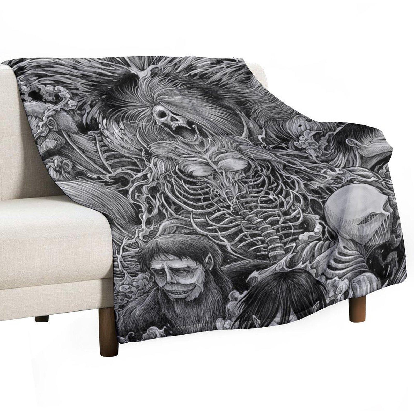 Anime character Throw Blanket Soft Luxury Heavy christmas gifts Blankets 30x40in