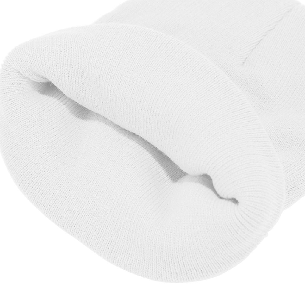 Men And Women Halloween Little Devil Embroidered Knitted Hats Funny Wool Pullover Hats