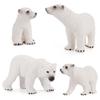Cognitive Marine Animal & Polar Bear Toy Figurines Set for Early Childhood Education