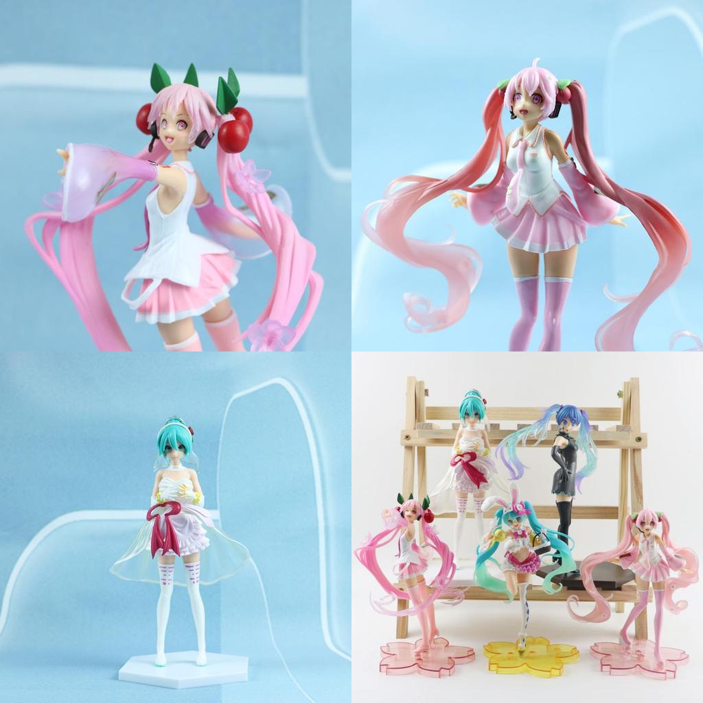 Miku Hatsune Pvc Figure Cute Anime Collectible For Girls Perfect For Display Or Collection 20 Cm