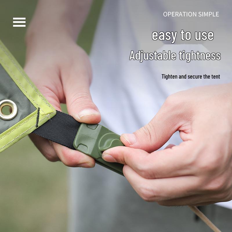 Εξωτερικό Κλιπ Καρχαρία για Κάμπινγκ: Αντιανεμικοί Γάντζοι Σκηνής & Σημεία Έλξης Τέντας