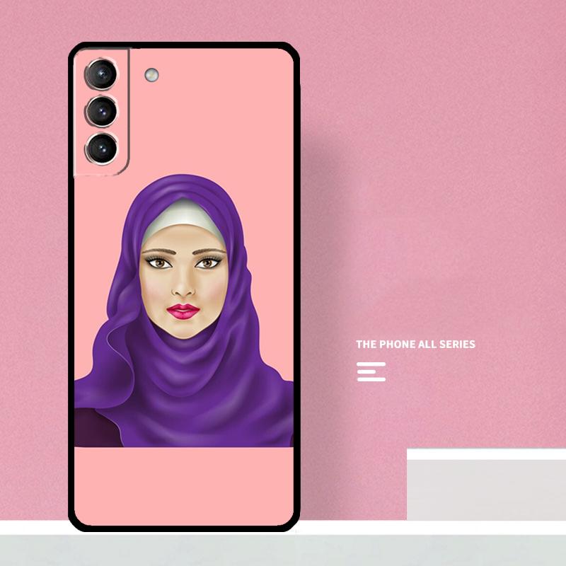 Muslim Islamic Arabic Hijab Girl Phone Case For Samsung Galaxy S25 S26 Ultra S20 S21 S22 S23 S24 S10 Plus S25 FE Cover Coque