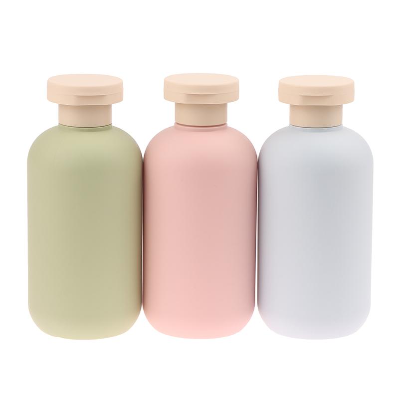 2 ks 100/200 ml Modrá Zelená Růžová Prázdná Plastová Pumpa Láhev na Mléko Šampon Láhev s Víčkem Nádoby na Kosmetiku Plnitelné Lahvičky