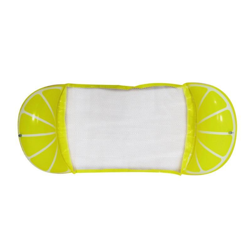 

Портативная складная спинка, плавающая кровать, надувной гамак из ПВХ, диван, водный шезлонг, бассейн, плавающий шезлонг, релаксационное кресло золотисто-желтый