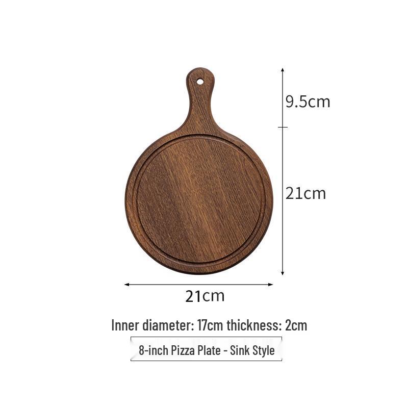 ZISIZ Obstholz Pizzabrett