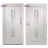Exterior Door White 108x200 Cm