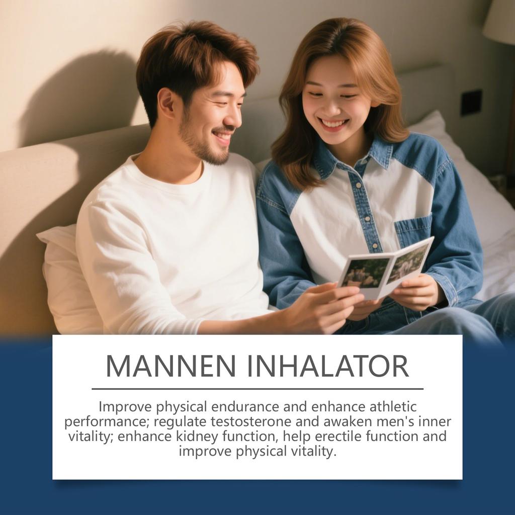 Vitalitäts-Naseninhalationsstift für Männer Nährt, Beruhigt, Spendet Feuchtigkeit, Verjüngt Und Repariert Vitalitätspflege für Männer, 1 ml