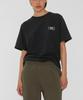 Loteiteu (W) Enzyme Logo T-Shirt Black Enzyme T-Shirt W. Logo Black