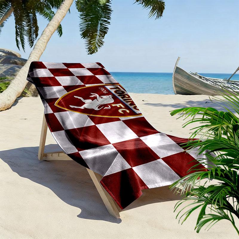Celtic Logo Print Beach Towel, Large Soft Quick Dry Towel for Beach Camping Swimming