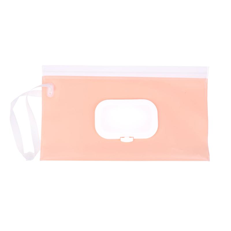 1 st Eva Bärbar Snäpprem Papperslåda Våtservettpåse Vändlock Kosmetikapåse Utomhus Användbar Barnvagnstillbehör