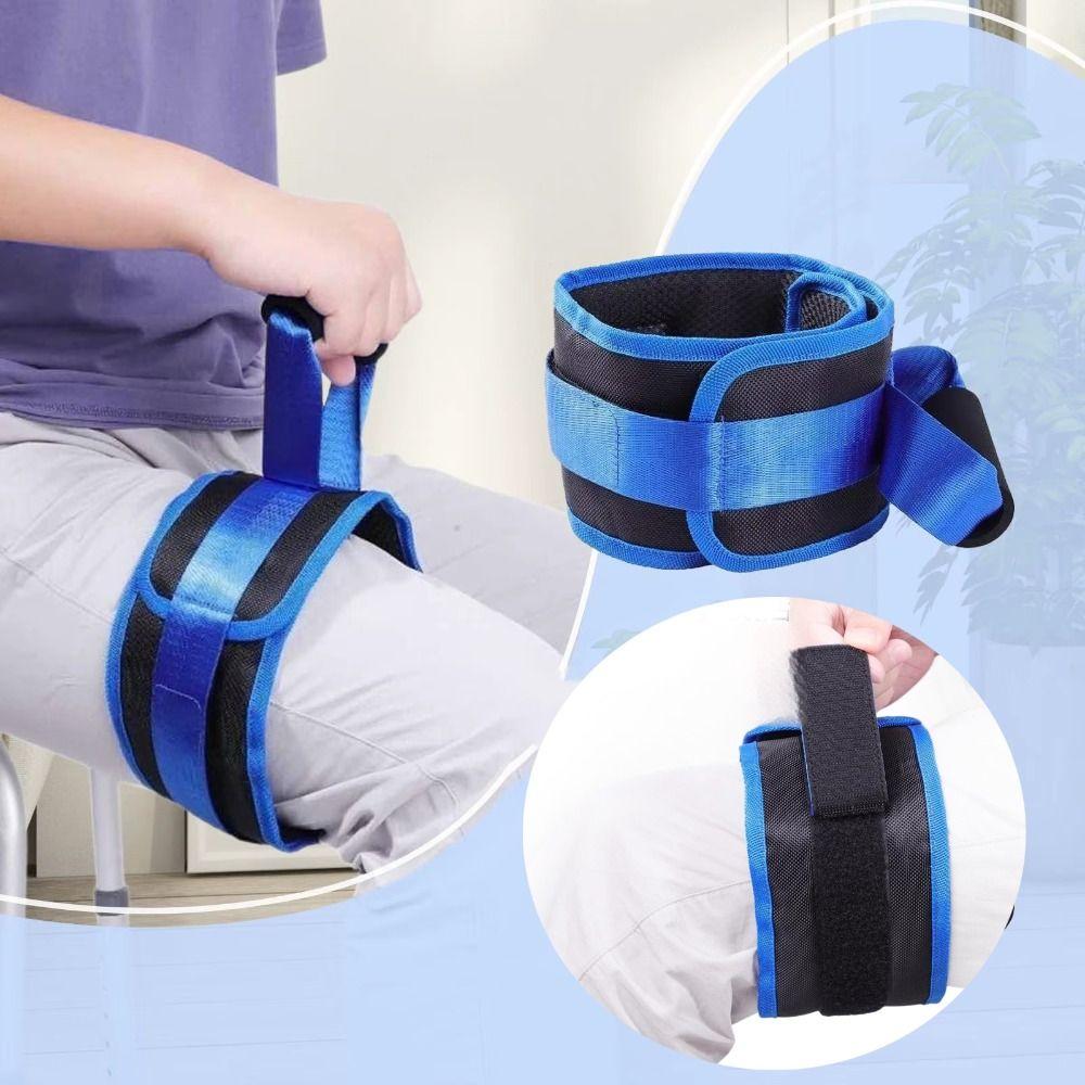Loop Mobility Assistance Strap Padded Grip Pull Up Assistance Belt Leg Assist Aid  Knee Recovery