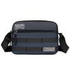 Borsa a tracolla leggera da uomo multistrato in nylon, alla moda, casual, per viaggi d'affari, resistente, con tracolla rimovibile