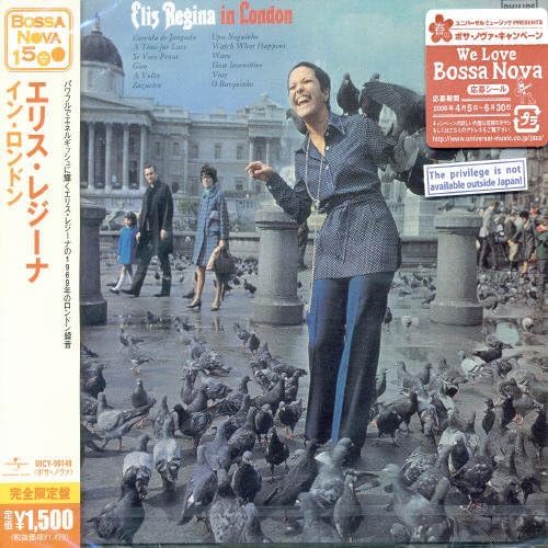 

CD ELIS REGINA - In London UICY90148 Japan ObiLatin Used