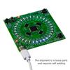 LQFP64 Löt-DIY-Kit 5V Blinklicht SMD-Lötübungsplatine Kit Typ-C-Schnittstelle Für Lötunterricht