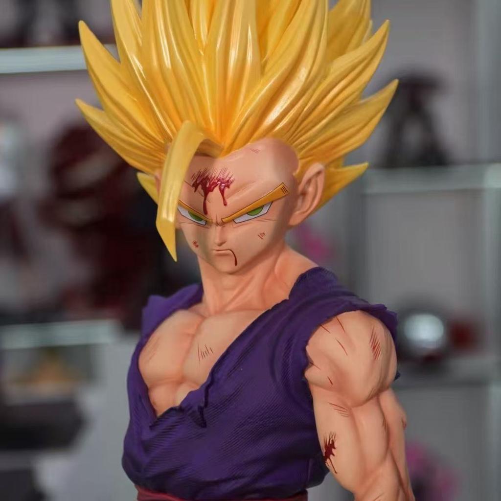 JT Statue Z Son gohan Figure gohan Super Saiyan PVC Action Figures 45cm/17.72inch Collection Mode Toys Gifts