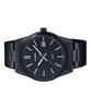 Casio Standardní analogové černé iontově pokovené nerezové černé ciferník Quartz MTP-VD03B-1A pánské hodinky