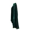 Medieval Plush Cloak With Gold Trim For Cosplay And Anime Role Playing