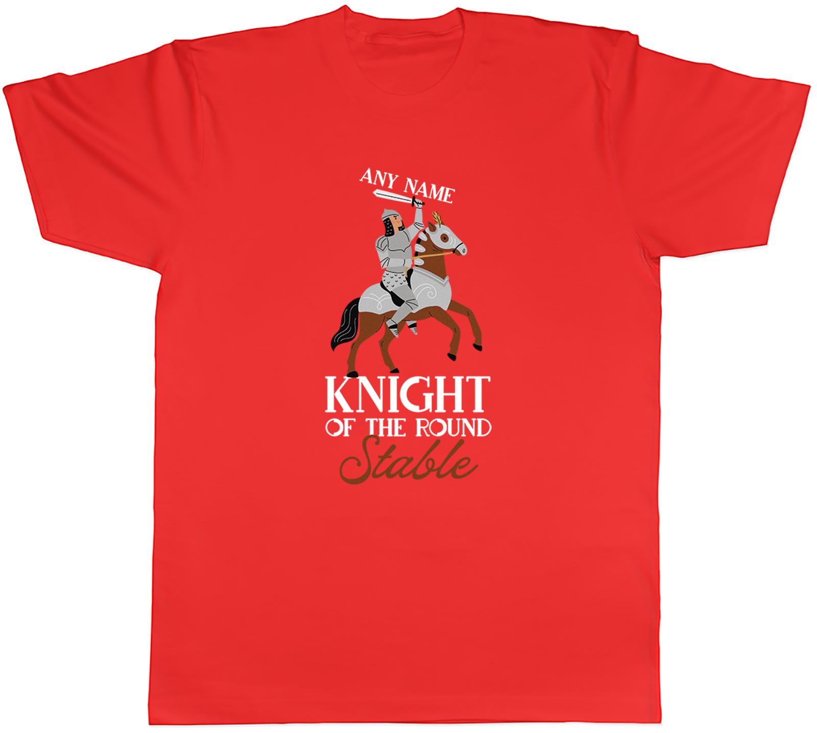 Personalised Knight Enthusiast Unisexs TShirt Tee Gift Top S