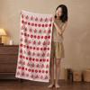 7A Antibacterial Large Bath Towels - Pure Cotton, Absorbent, Fast Drying, Shed-Resistant for Men & Women