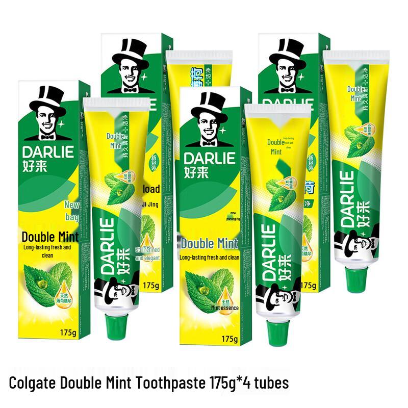 DARLIE Double Mint Toothpaste 4-Pack