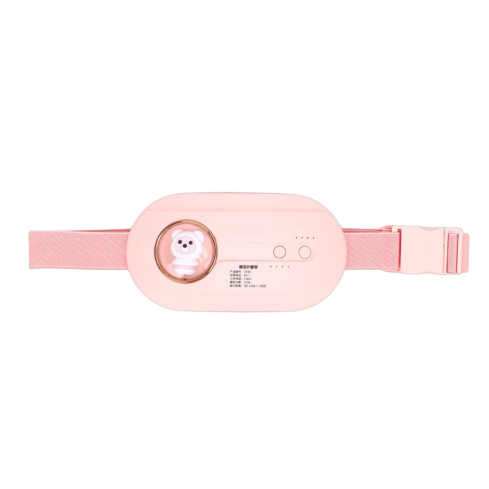 

Portable Heating Pad Cordless Massage Electric Uterus Heating Belt with Adjustable Strap Temperature Control