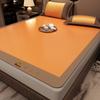 Natural Rattan Ice Silk Cooling Mat, Baby-Safe Double-Sided All-Season Bed Sheet, 2025 New, Multiple Sizes for Home & Nursery