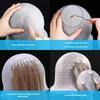 White Elastomer Hair Streaking Hat Expert Recyclable Highlighting Tool For Homestudio
