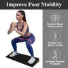 Heel Elevated Slant Board Large Squat Platform New Squat Wedge  For Weightlifting