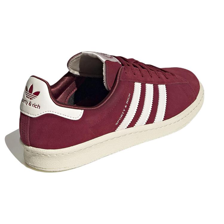 Campus Sporty & Rich X Campus Adidas Originals 80s 'Collegiate Burgundy' HQ6074