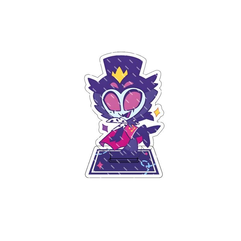 Anime Hazbin Hotel Alastor Morningstar Cosplay Stand Acrylic Cartoon Figure Standing Birthday Present Bag Decoration Collection To