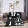 Insane Clown Posse Band Flannel Blankets Winter Warm Soft Throw Blanket for Students Couch Chair Fluffy Bedspread Sofa Bed Cover