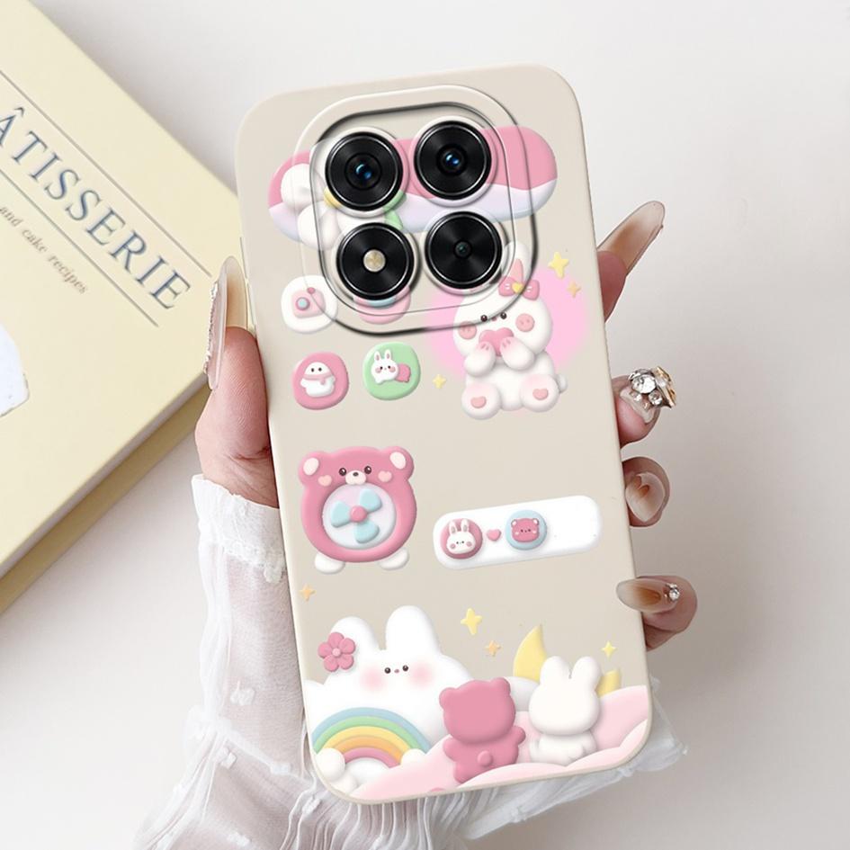 For Xiaomi Redmi Note 14 Pro 5G Case Fashion Painted Soft Silicone Back Cover on Xiaomi Redmi Note 14 Pro Plus Note14 Pro+ Shell