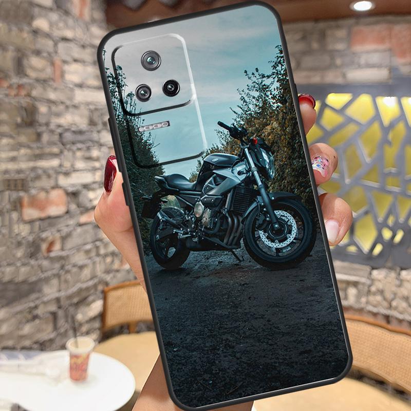 Fashion Motorcycle Man Case For Xiaomi 14T Pro 13T 11T 12T 13 14 15 Ultra POCO X6 X7 Pro X3 X5 M6 F5 F6 Pro Cover