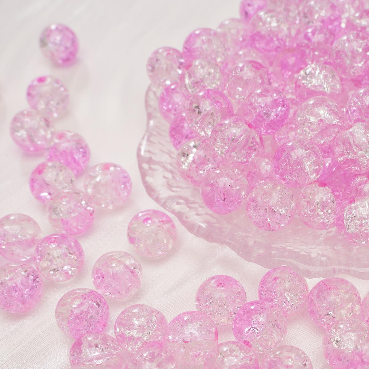 

Стекло Дуплекс Взрыв Кристалл Кракле Бусины Ручной Работы Бисероплетение Материалы Браслет Ожерелье Глазурь Бусины Рассыпчатые Сломанные Бусины Бусины для Изготовления Ювелирных Изделий 8mm About 100 pieces