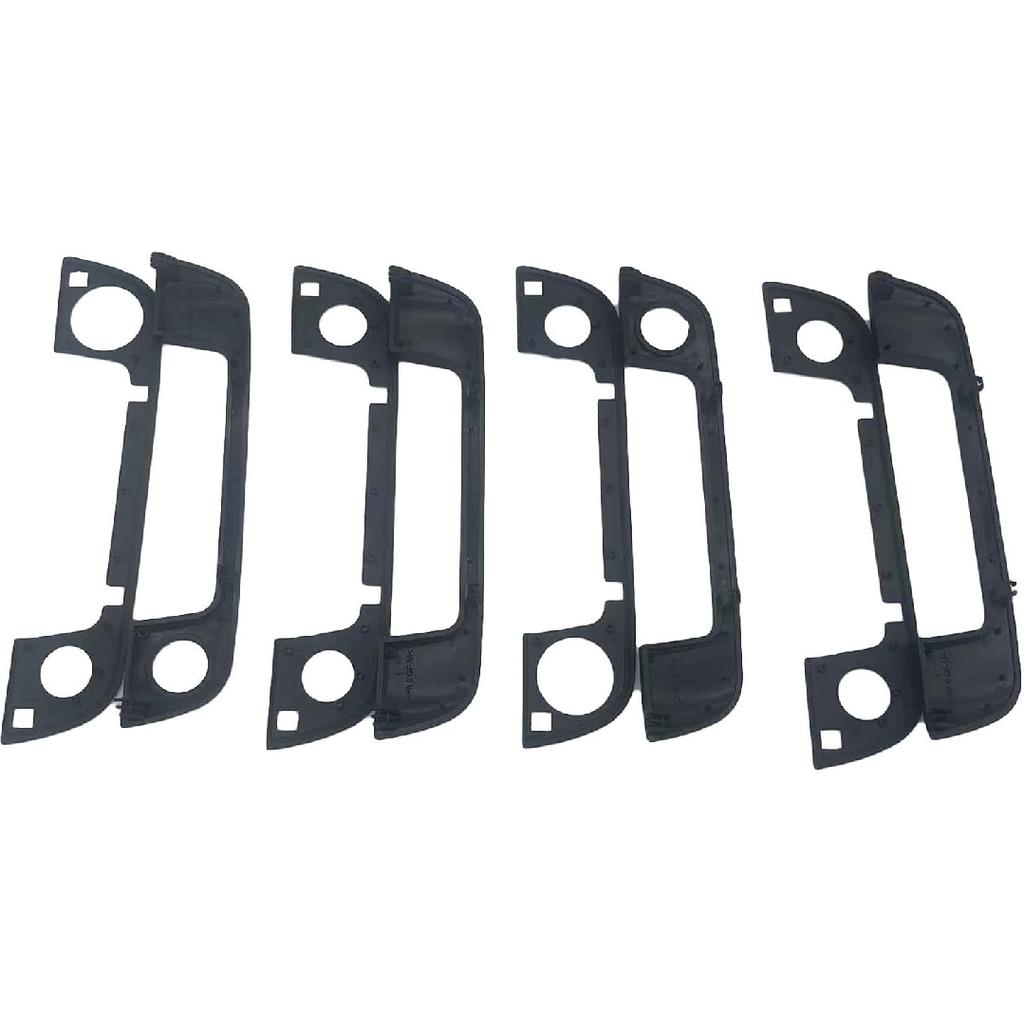 Full Set Exterior Door Handle Covers for BMW 3 5 7 Series E36 E34 E32 Rubber Gasket Seals +Door Handle Cover