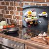 GLASS PROTECTIVE PLATE FOR STOVE 60x52 FOOD