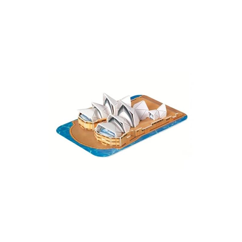 

3D assembly model World Famous Buildings & Sailing Ships Series (Sydney Opera House)
