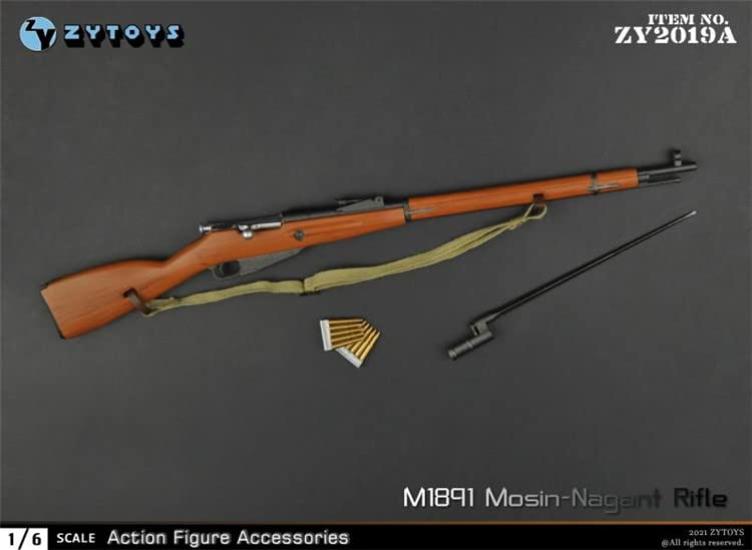 [TOYBARJAPAN] 16 Figure AccessoriesZYTOYS ZY2019A Mosin-Nagant M1891 Soviet Red Army's main rifle sniper rifle