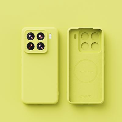 For Wireless Charging Magsafe Soft Liquid Silicone Phone Case For Xiaomi 14 15 Pro 15 Ultra Magnetic Slim Skin Protection Cover