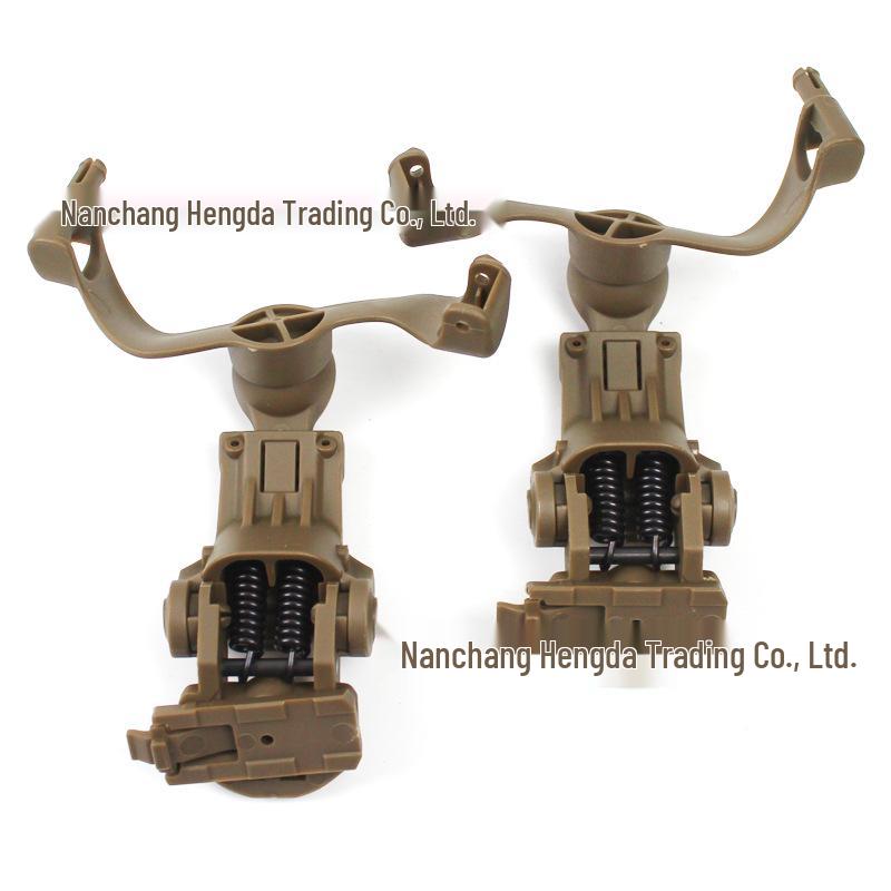 C Series Tactical Headset Stand with Noise Reduction, Wendy Helmet Style, Multi-Angle FAST Rail Adapter