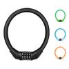 Bicycle Wire Bicycle Dial Lock 440mm Can Be Used In Includes Japanese Instruction Manual Lock, Lock, Key, 4-Digit (Changeable Combination), Approx.